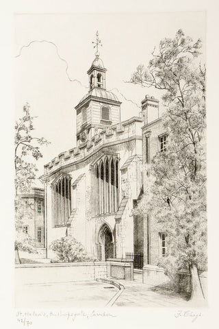 THEYS, Freddy. St. Helen's Bishopsgate, London.