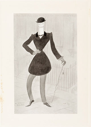 BEERBOHM, Max. Mr William Nicholson.