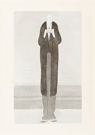 BEERBOHM, Max. Mr Arthur Balfour.
