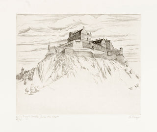 THEYS, Freddy. Edinburgh Castle from the West.
