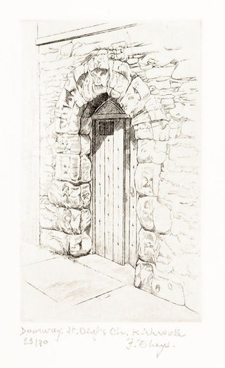 THEYS, Freddy. Doorway, St. Olaf's Church, Kirkwall.
