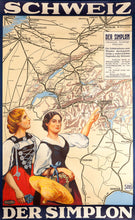 Load image into Gallery viewer, ANON. Schweiz - Der Simplon.