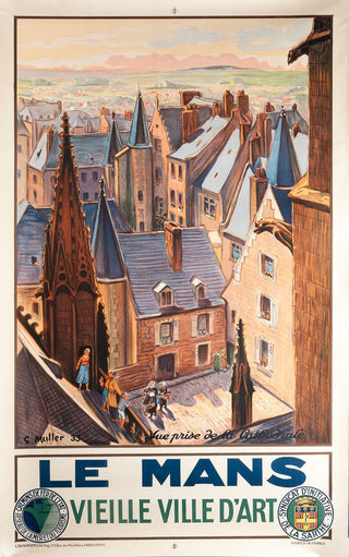MULLER, S. Le Mans - Vieille Ville d'Art.