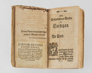 BAKER, Henry. Beyträge zu nützlichem und vergnügendem Gebrauch und Verbesserung des Microscopii: in zwey Theilen … Aus dem Englischen ins Deutsche übersetzt.