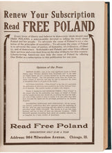 Load image into Gallery viewer, Free Poland. A semi-Monthly. The Truth About Poland and Her …