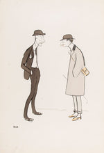 Load image into Gallery viewer, GOURSET, Georges (1863-1934) [SEM]. [Two Gentlemen].