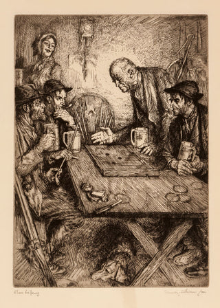 SULLIVAN, Edmund (1869–1933). Shove Ha'penny.