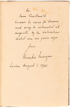 Load image into Gallery viewer, MORGAN, Charles. Epitaph on George Moore.