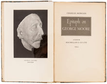 Load image into Gallery viewer, MORGAN, Charles. Epitaph on George Moore.