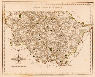 CARY, John. Part of the West Riding of Yorkshire. (South Part of West Riding.)