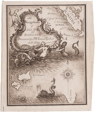 WHISTLER, Rex. Engravings by Rex Whistler for Jonathan Swift's Gulliver's Travels. Printed from the Original Plates.