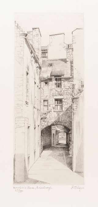THEYS, Freddy. Brodie's Close, Edinburgh.