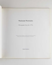 Load image into Gallery viewer, MEADOWS, Daniel. National Portraits. Photographs from the 1970s.