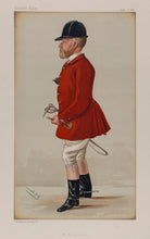 Load image into Gallery viewer, SPY (Sir Leslie Ward). Colonel John Hargreaves MFH. "Mr Hargreaves."
