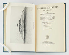 Load image into Gallery viewer, CHRISTOPHERSEN, Erling. Tristan da Cunha. The Lonely Isle … with contributions by P.A. Munch, Yngvar Hagen, S. Dick Henriksen, Reidar Sognnaes, Erling Sivertsen, J.C. Dunne, Egil Baardseth, Allan Crawford. Translated from the Norwegian by R.L. Benham. Wi…