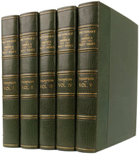 Load image into Gallery viewer, ALCEDO, Antonio de. The Geographical and Historical Dictionary of America and the West Indies. Containing an Entire Translation of the Spanish Work of Colonel Don Antonio de Alcedo, . with Large Additions and Compilations from Modern Voyages and Travels,…