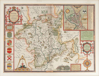 SPEED, John (1552-1629). Worcestershire described.