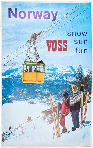 KNUDSEN. Norway, Voss, Snow Sun Fun. [[bmid:2107349]]