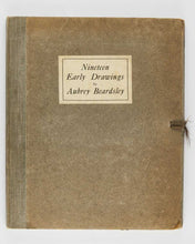 Load image into Gallery viewer, BEARDSLEY, Aubrey. Nineteen Early Drawings by Aubrey Beardsley. From the Collection of Mr. Harold Hartley. With an Introduction by Georges Derry.