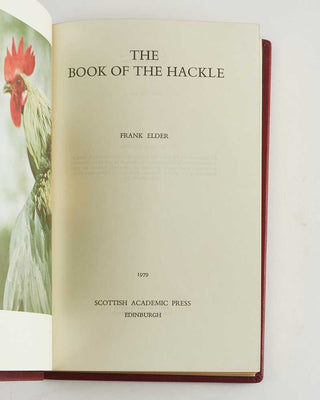 ELDER, Frank The Book of the Hackle