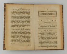 Load image into Gallery viewer, FARMER, Hugh. An Inquiry into the Nature and Design of Christ's Temptation in the Wilderness. [[bmid:2110231b]]