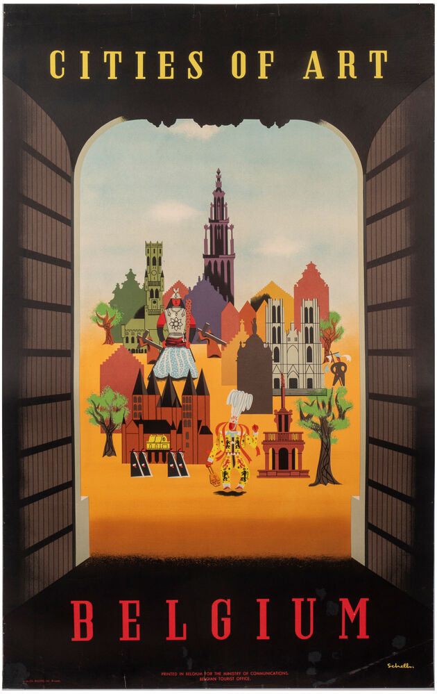SCHELL. Cities of Art, Belgium. – Sotheran's
