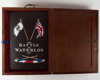 WATERLOO - The Battle of Waterloo & Quatre Bras, Ligny & Wavre illustrated with Engravings of the Principal Scenes of Action including Correct Military Plans together with Grand Views of the Battles on large Scale Maps and a Comprehensive History from Of…