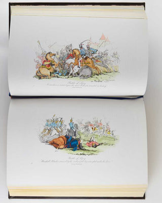 WATERLOO - The Battle of Waterloo & Quatre Bras, Ligny & Wavre illustrated with Engravings of the Principal Scenes of Action including Correct Military Plans together with Grand Views of the Battles on large Scale Maps and a Comprehensive History from Of…