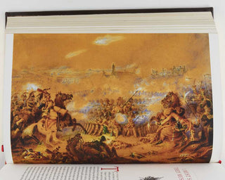 WATERLOO - The Battle of Waterloo & Quatre Bras, Ligny & Wavre illustrated with Engravings of the Principal Scenes of Action including Correct Military Plans together with Grand Views of the Battles on large Scale Maps and a Comprehensive History from Of…