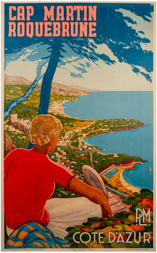 REBROIN-TACK. Cap Martin Roquebrune, PLM, Cote D'Azur.