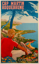 Load image into Gallery viewer, REBROIN-TACK. Cap Martin Roquebrune, PLM, Cote D'Azur.