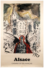 Load image into Gallery viewer, DALI, Salvador (1904-1989). Alsace, Chemins de Fer Francais.