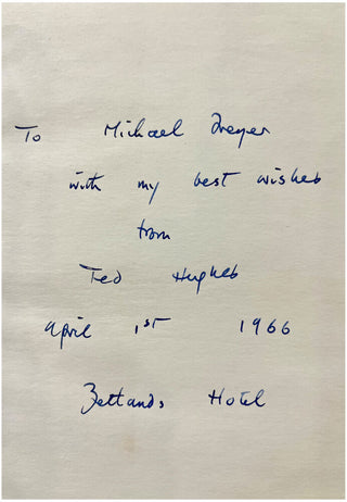 HUGHES, Ted (author). George ADAMSON (illustrator). Meet My Folks!