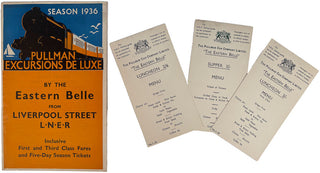 Season 1936. Pullman Excursions de Luxe