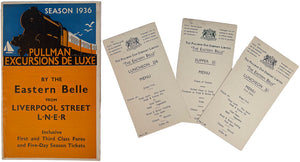 Season 1936. Pullman Excursions de Luxe