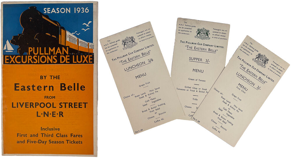 Season 1936. Pullman Excursions de Luxe