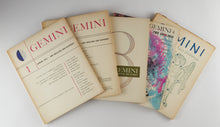 Load image into Gallery viewer, VARIOUS; William DONALDSON &amp; Julian MITCHELL, [Ed.]. Gemini: The Oxford and Cambridge Magazine. A Complete Run in 5 Volumes.