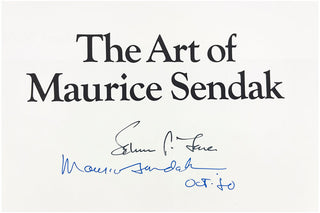 SENDAK, Maurice (illustrator). Selma G. LANES (author). The Art of Maurice Sendak.