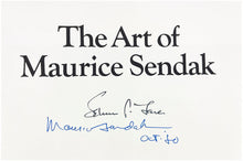 Load image into Gallery viewer, SENDAK, Maurice (illustrator). Selma G. LANES (author). The Art of Maurice Sendak.