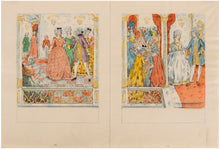 Load image into Gallery viewer, JONES, Harold (illustrator). [Kathleen LINES (editor)]. Original pen, ink, and watercolour illustrations for "Cinderella".