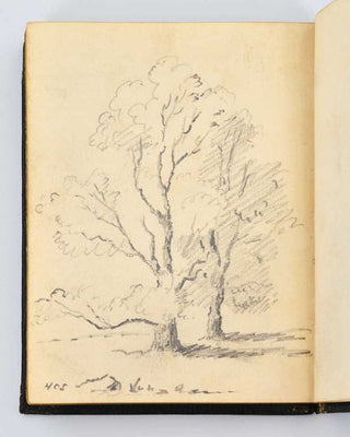 D'OLIER, Elizabeth Maria (later Sitwell). Sketch book with 19 pencil drawings of Irish landscapes and scenery. [[bmid:2117161b]]