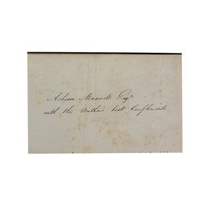 PARRY, William Edward. Journal of a Voyage for the Discovery of a North-West Passage from the Atlantic to the Pacific; performed in the Years 1819-1820, in His Majesty's Sh….