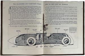 The Greatest Motoring Achievement Ever Recorded 203 M.P.H. The story of …