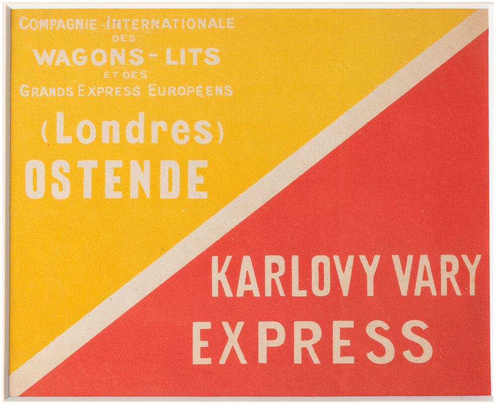 Compagnie Internationale des Wagon-Lits, Karlovy Vary Express