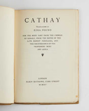 Load image into Gallery viewer, POUND, Ezra. Cathay.