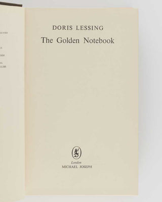 LESSING, Doris The Golden Notebook.