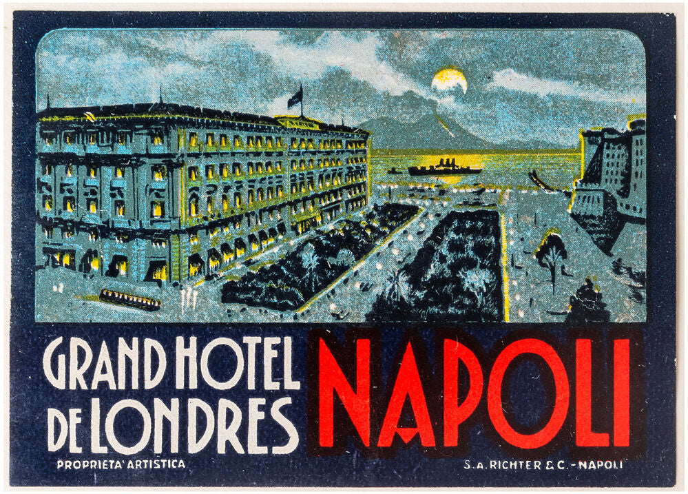 Grand Hotel de Londres, Napoli