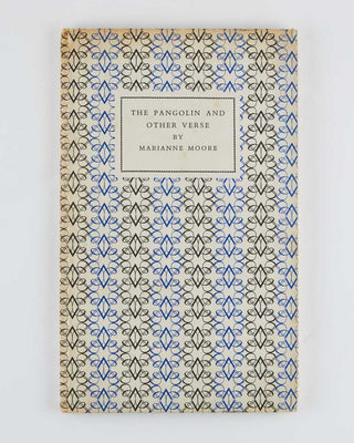 MOORE, Marianne. The Pangolin And Other Verse.