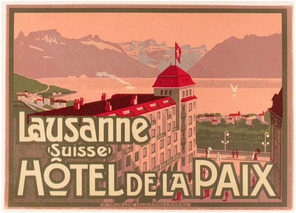 Lausanne Hotel de La Paix