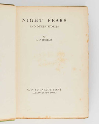 HARTLEY, L. P. Night Fears. [[bmid:2120232a]]